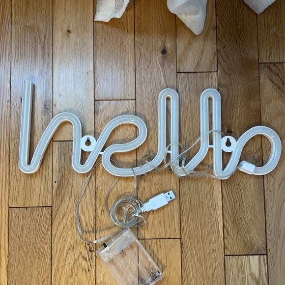 Light up decor sign - Picture 2 of 2